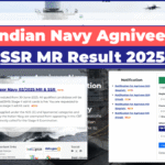 subhadra yojana online apply Indian Navy Agniveer SSR MR Result 2025