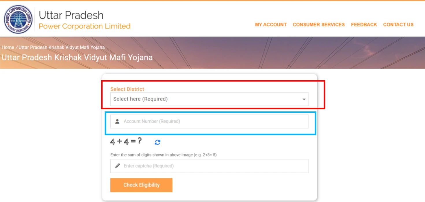 Bijli bill mafi yojana 2025 Check Eligibility